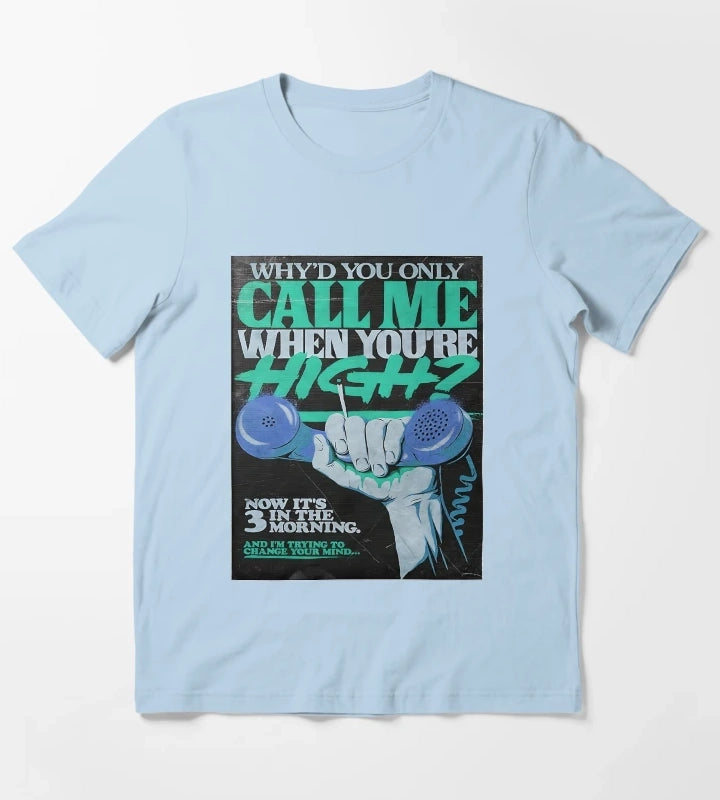 green call me monkeys T-Shirt Sky Blue