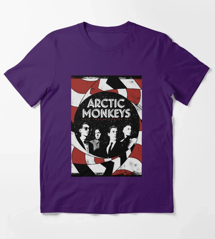 grunge indie rock 505 T-Shirt Purple