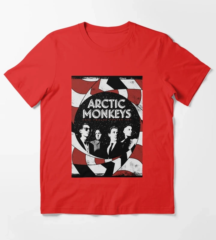 grunge indie rock 505 T-Shirt Red