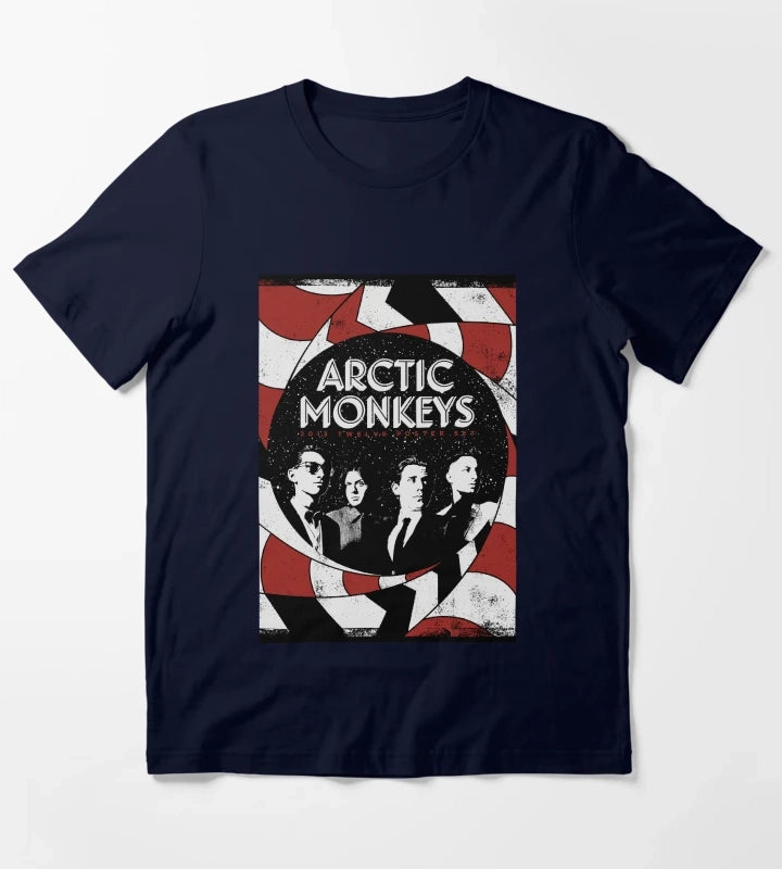 grunge indie rock 505 T-Shirt Navy