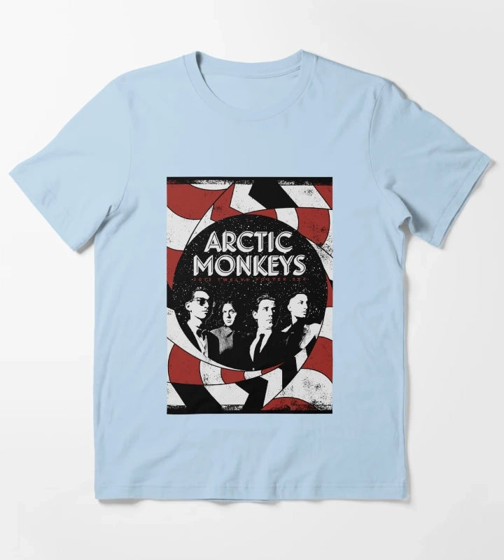 grunge indie rock 505 T-Shirt Sky Blue