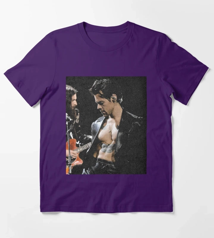 harry styles T-Shirt Purple