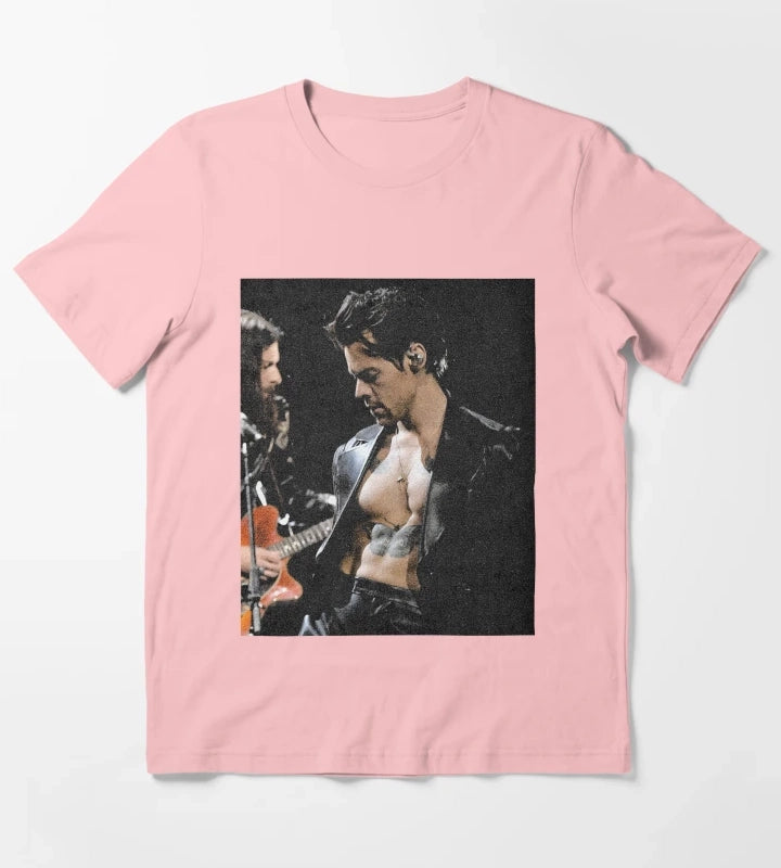 harry styles T-Shirt Dark Grey