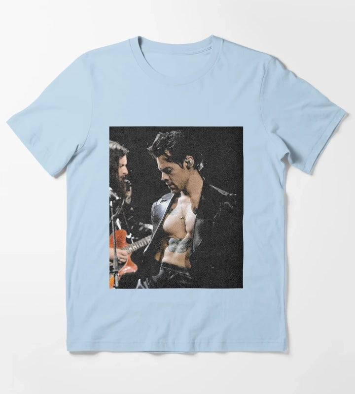 harry styles T-Shirt Sky Blue