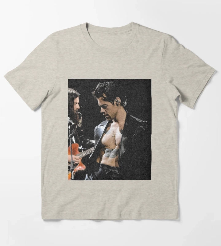 harry styles T-Shirt Cream