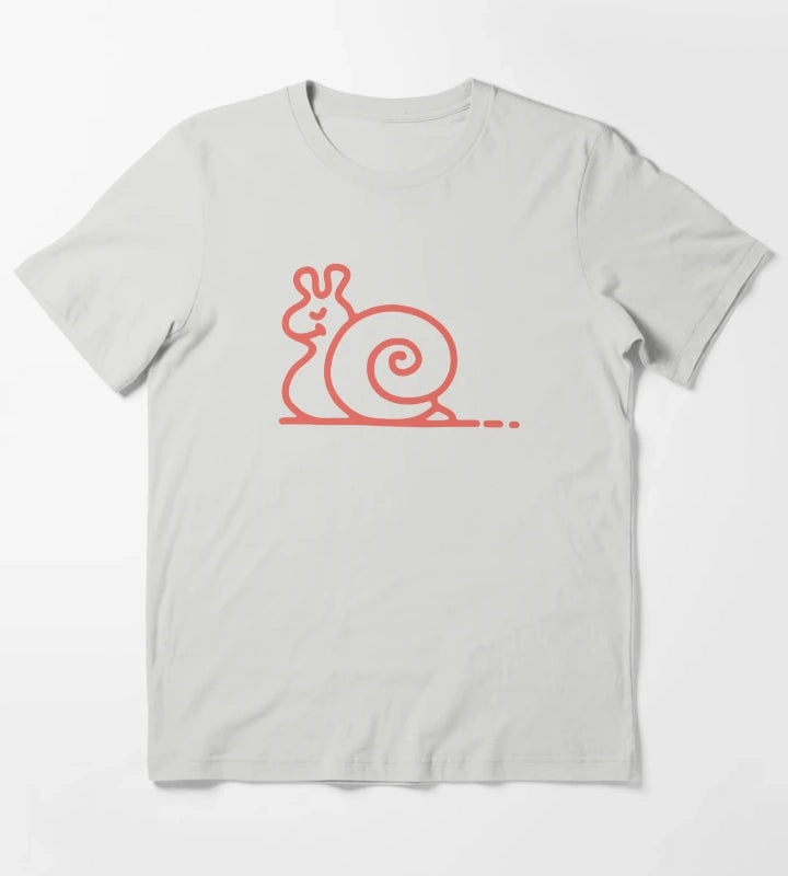 harry styles snail T-Shirt Light Grey