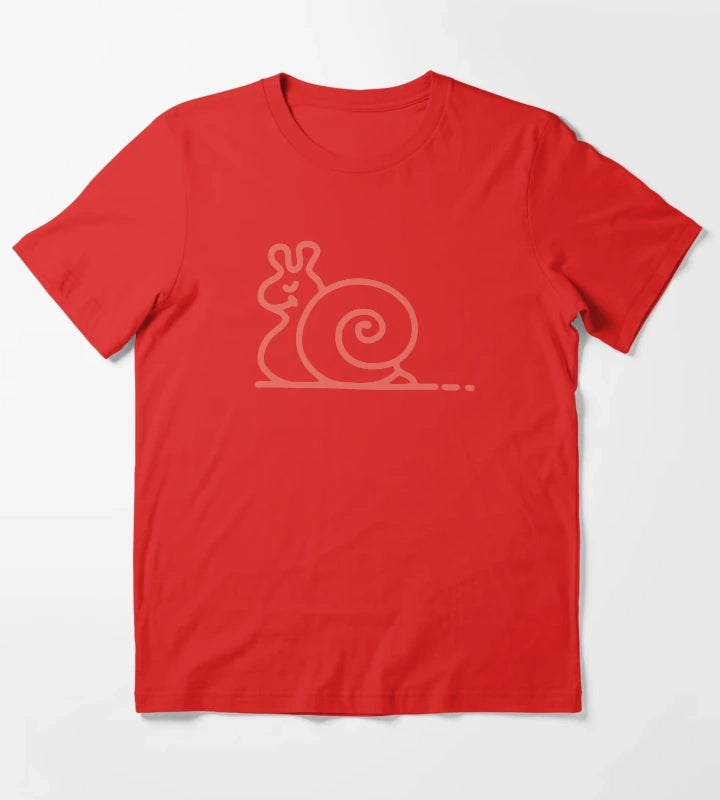 harry styles snail T-Shirt Red