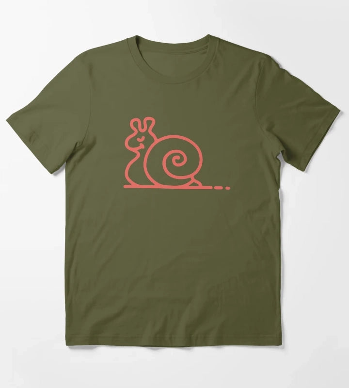 harry styles snail T-Shirt Olive Green