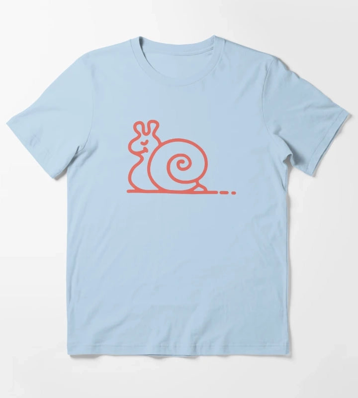 harry styles snail T-Shirt Sky Blue