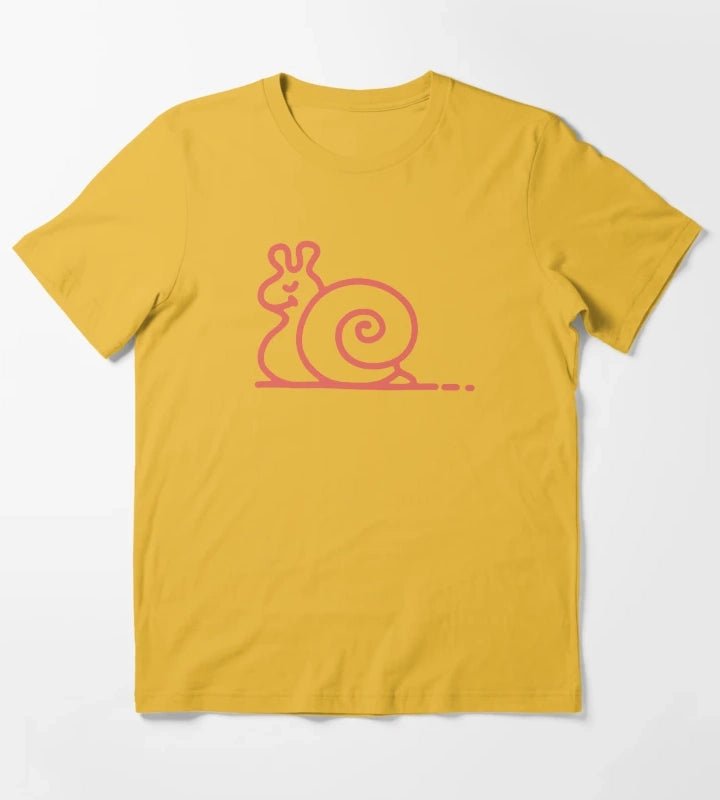 harry styles snail T-Shirt Yellow