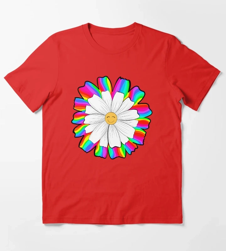 hazy daisy v2 T-Shirt Red