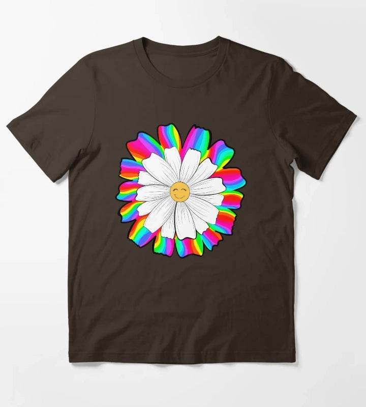 hazy daisy v2 T-Shirt Brown