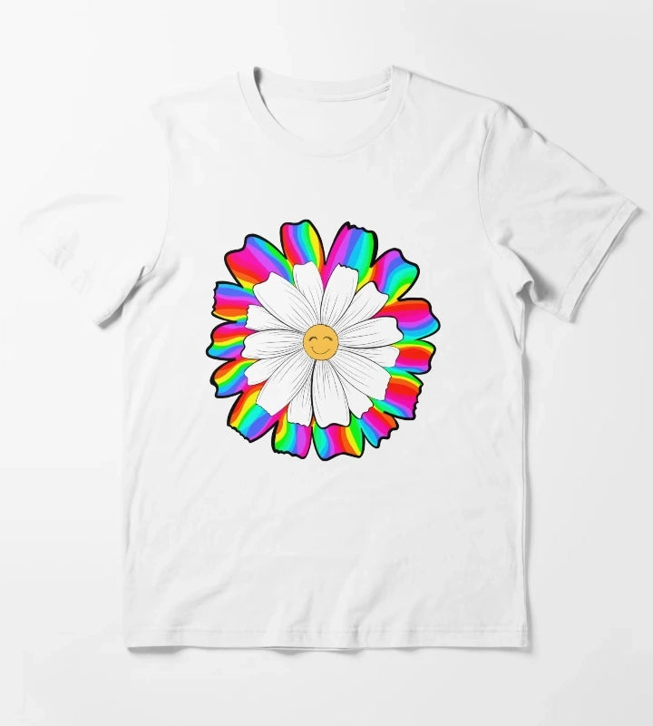 hazy daisy v2 T-Shirt White