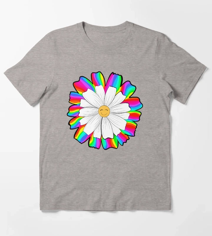 hazy daisy v2 T-Shirt Heather Grey