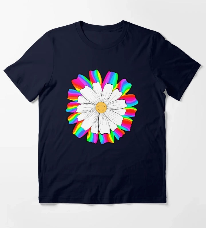 hazy daisy v2 T-Shirt Navy