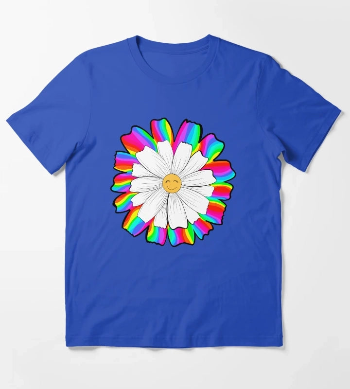 hazy daisy v2 T-Shirt Blue