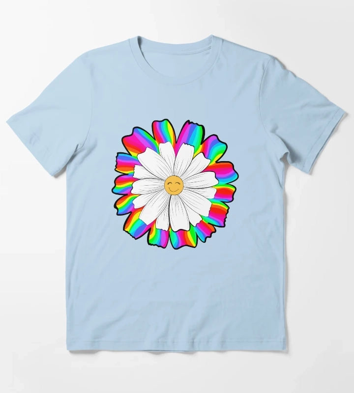hazy daisy v2 T-Shirt Sky Blue