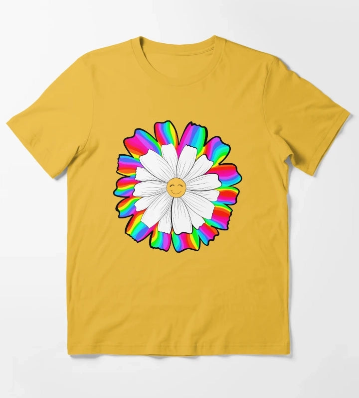 hazy daisy v2 T-Shirt Yellow
