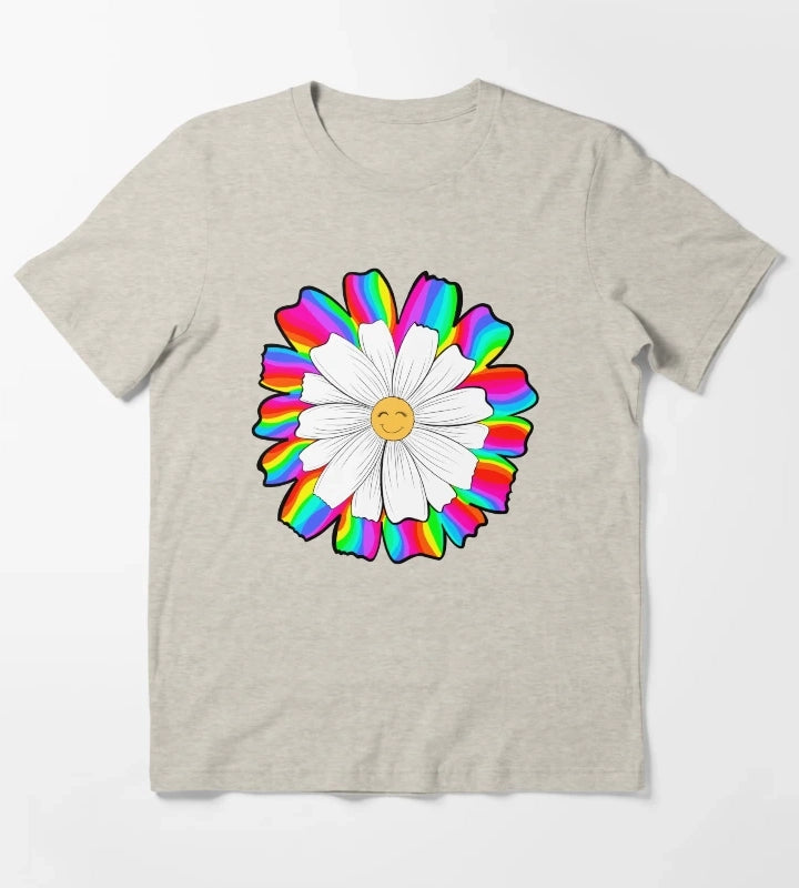 hazy daisy v2 T-Shirt Cream