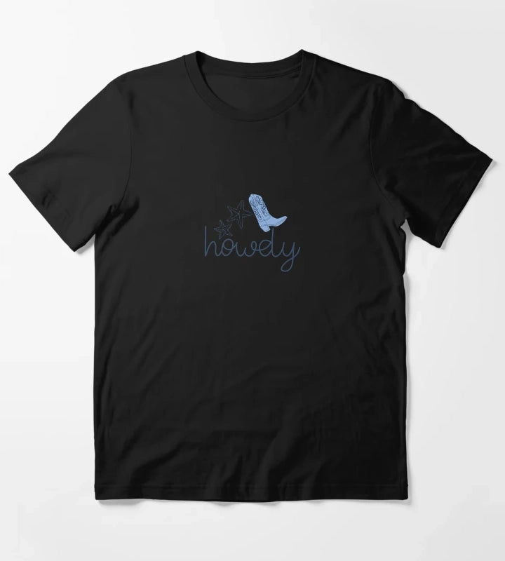 howdy tee coastal cowgirl tee coastal aesthetic howdy aesthetic coastal cowgirl sticker T-Shirt