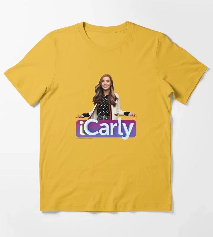 iCarly Title Logo And Photo T-Shirt Yellow