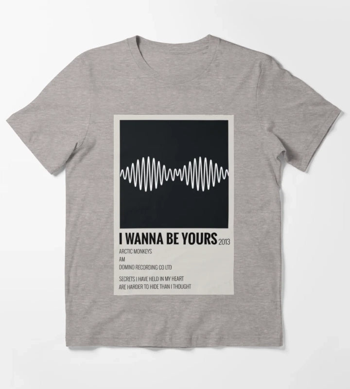 i wanna be your arctic monkeys T-Shirt Heather Grey