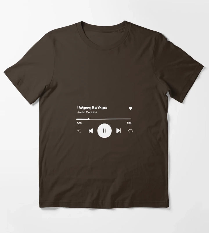 i wanna be yours arctic monkeys T-Shirt Brown