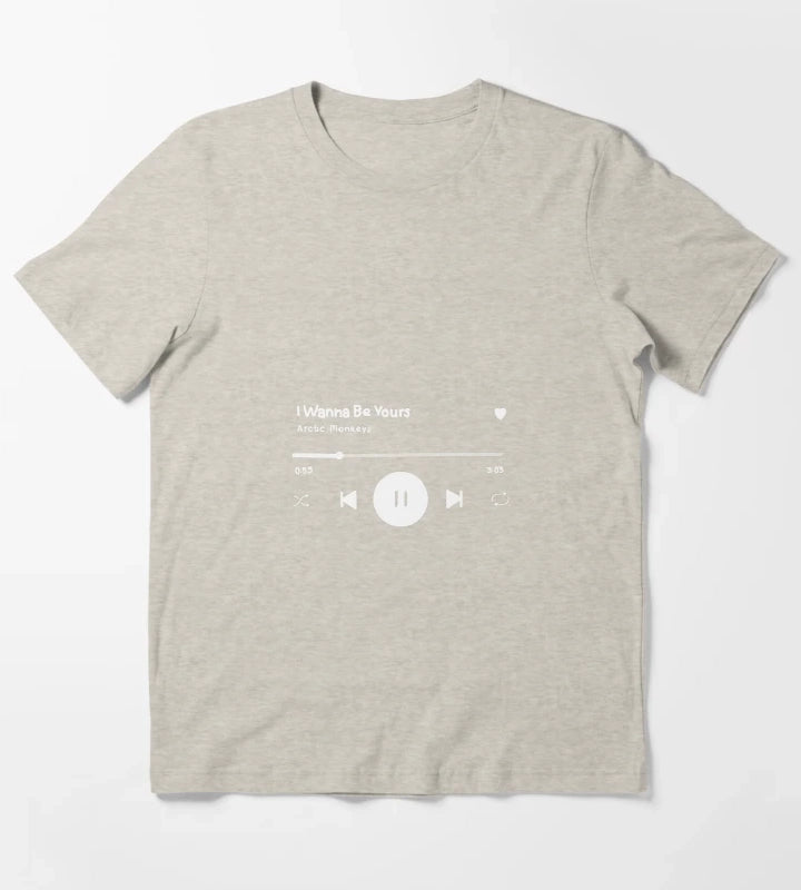 i wanna be yours arctic monkeys T-Shirt Cream