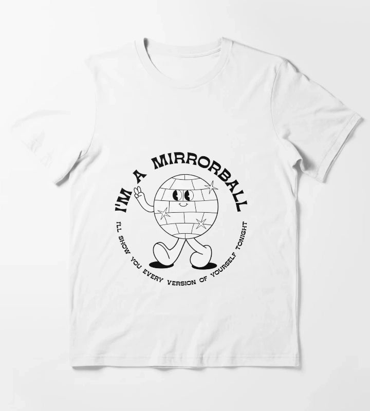 im a disco ball T-Shirt White