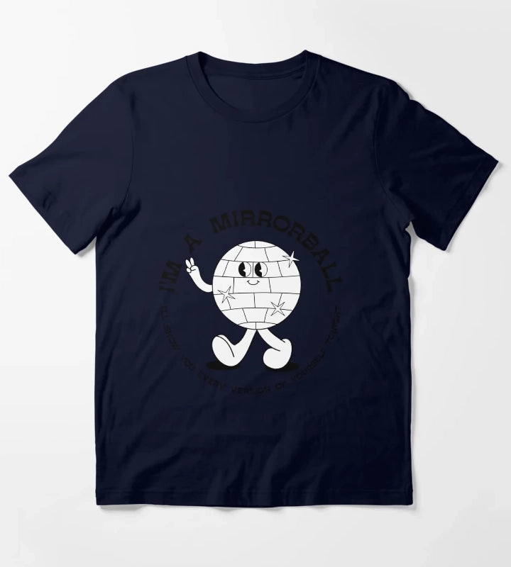 im a disco ball T-Shirt Navy