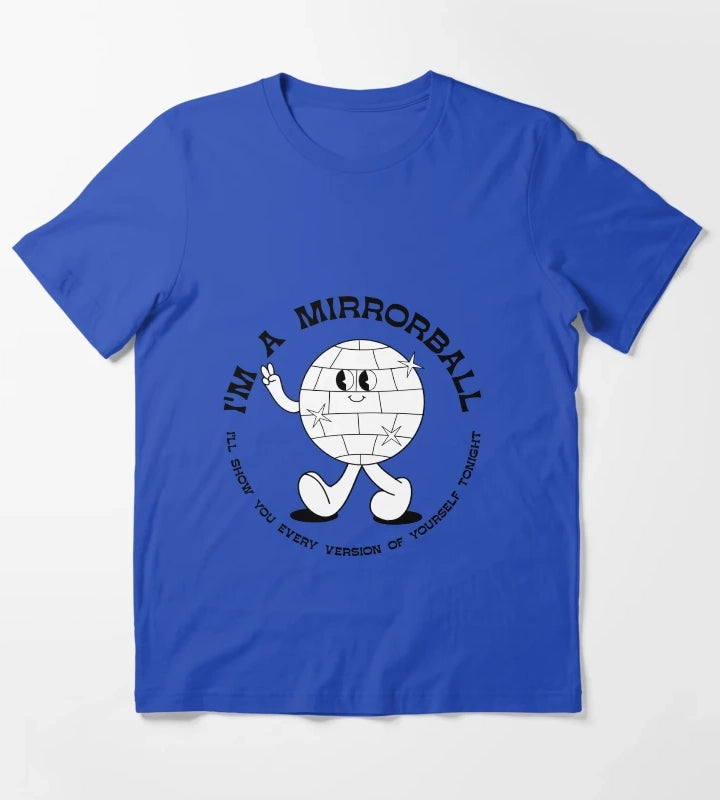 im a disco ball T-Shirt Blue