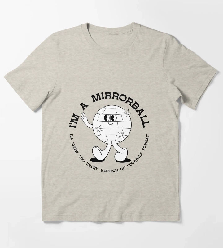 im a disco ball T-Shirt Cream