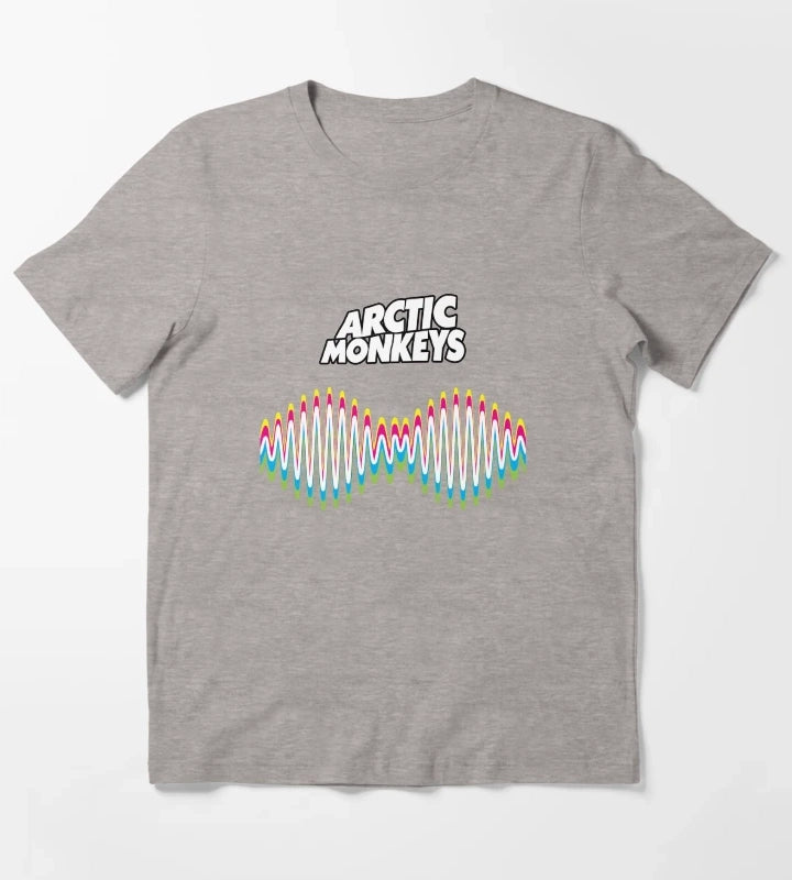 indie retro 505 T-Shirt Heather Grey