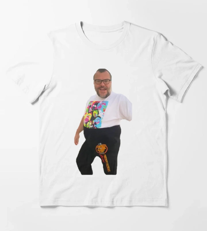 jack black five nights at freddies Gift shirt T-Shirt White