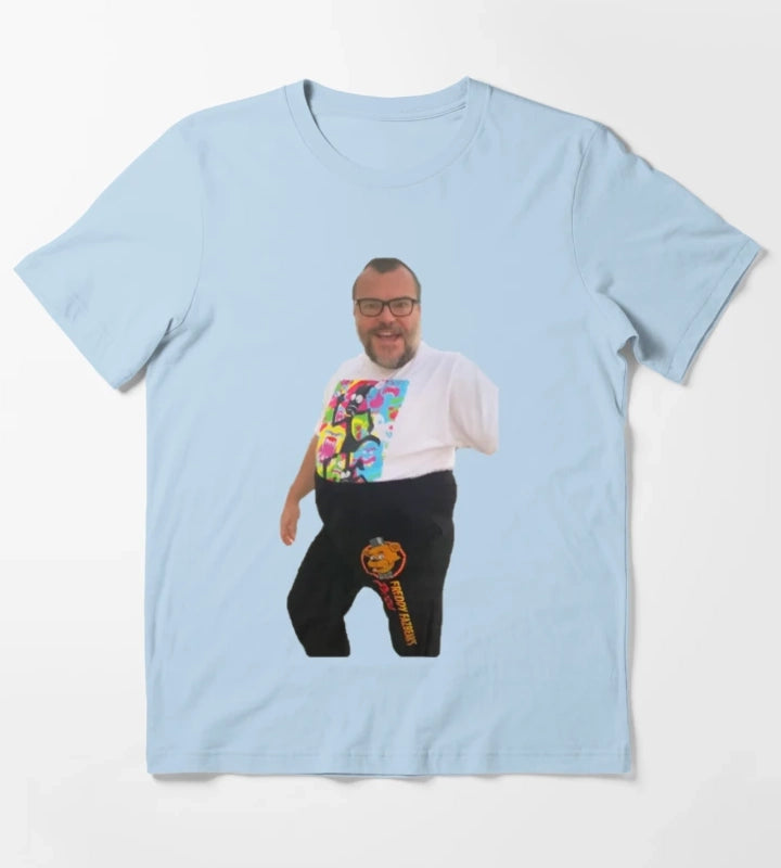 jack black five nights at freddies Gift shirt T-Shirt Sky Blue