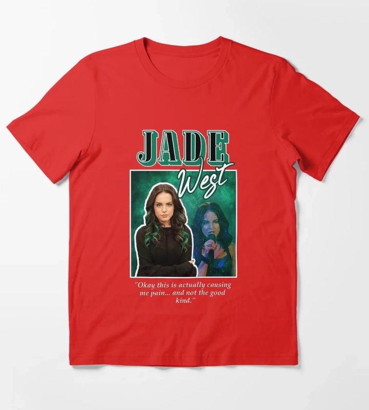 jade west 2000s aesthetic T-Shirt Red