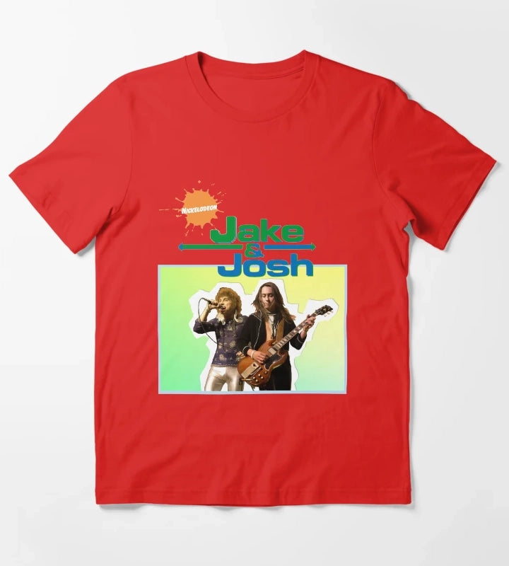 jake and josh T-Shirt Red