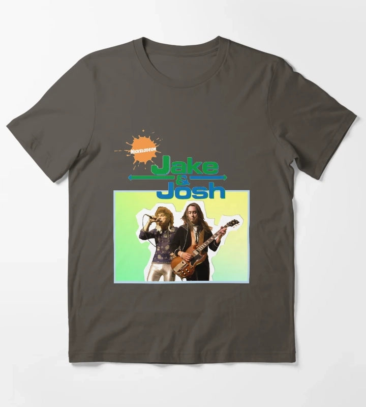 jake and josh T-Shirt Dark Grey