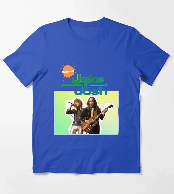 jake and josh T-Shirt Blue