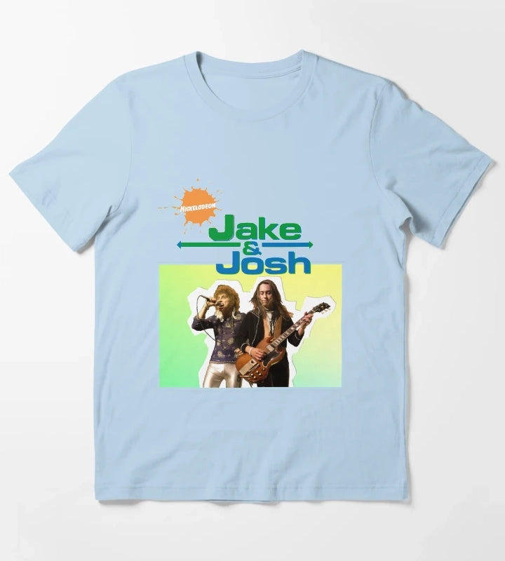 jake and josh T-Shirt Sky Blue