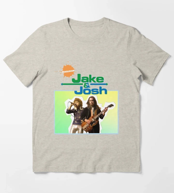 jake and josh T-Shirt Cream