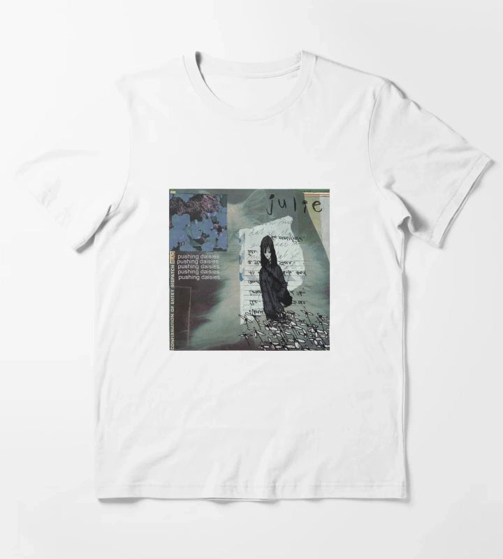 julie pushing daisies Album Cover T-Shirt White