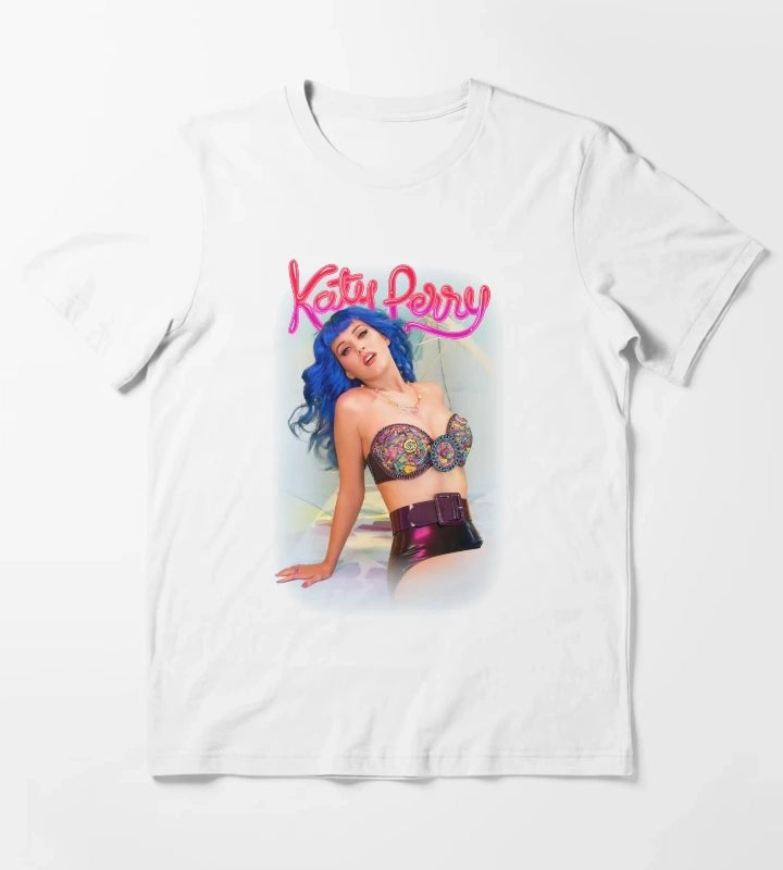katy perry mens fun in the sun 2011 tour T-Shirt White