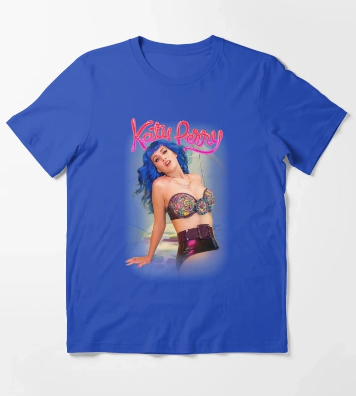 katy perry mens fun in the sun 2011 tour T-Shirt Blue