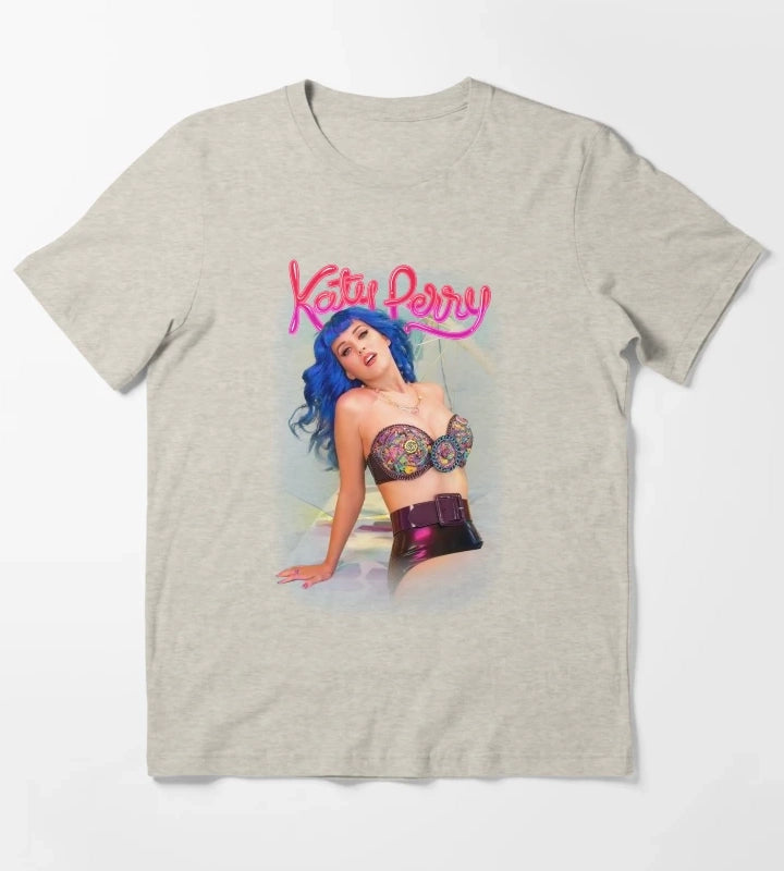 katy perry mens fun in the sun 2011 tour T-Shirt Cream
