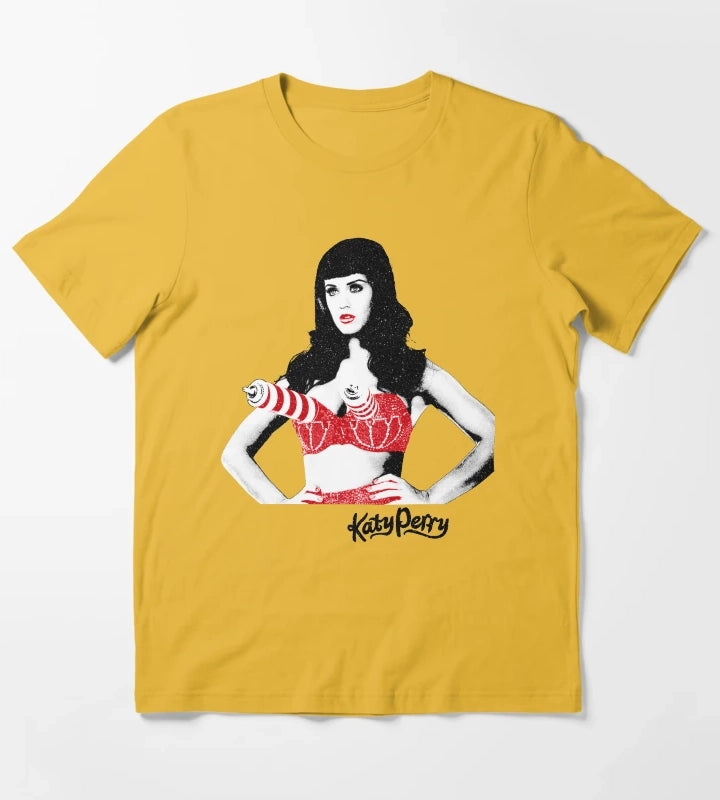 katy perry showdown california gurls T-Shirt Yellow