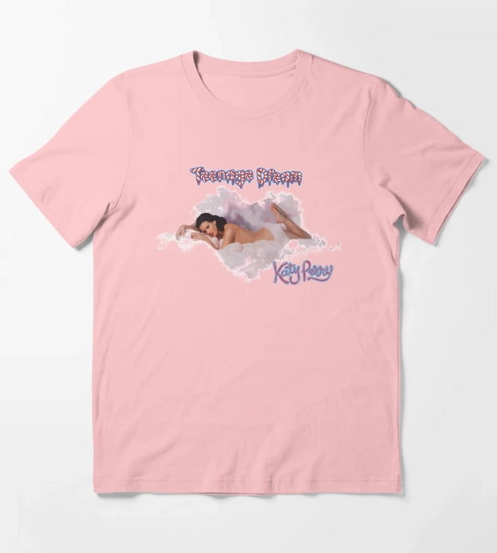 katy perry teenage dream heart shaped cloud T-Shirt Dark Grey