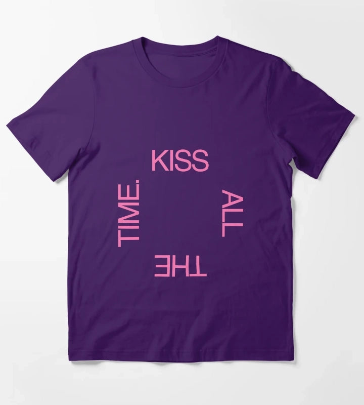 kiss all time T-Shirt Purple