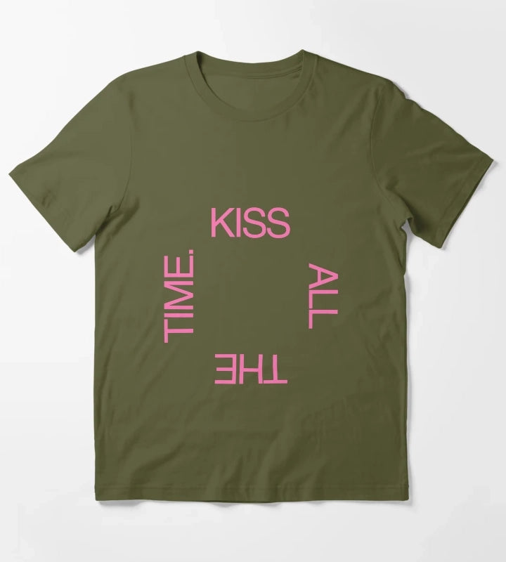 kiss all time T-Shirt Olive Green