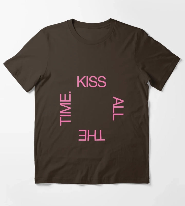 kiss all time T-Shirt Brown